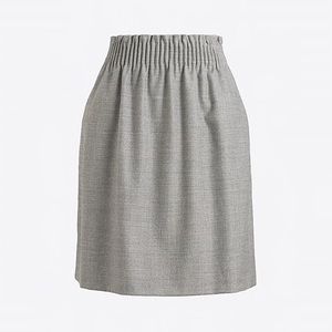 J Crew grey sidewalk skirt